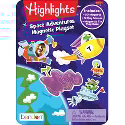 Bendon Highlights Space Adventures Magnetic Play Set Multicolored