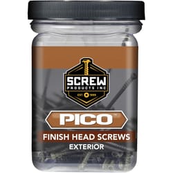 Screw Products PICO No. 8 X 1-5/8 in. L Star Gray Screws 1 lb 206 pk