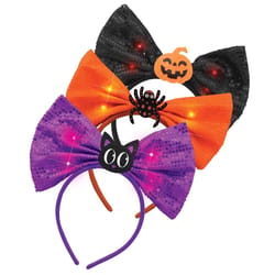 Magic seasons LED Lights Up Halloween Bow Headband 1 pk