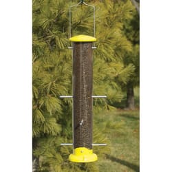 Audubon Finch 1 lb Plastic Thistle Tube Bird Feeder 6 ports