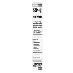 Feit 40 W T12 48 in. L Fluorescent Bulb Cool White Linear 4100 K 10 pk