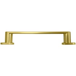 MNG Hardware Aspen Transitional Cabinet Pull 5 in. Brushed Brass 1 pk