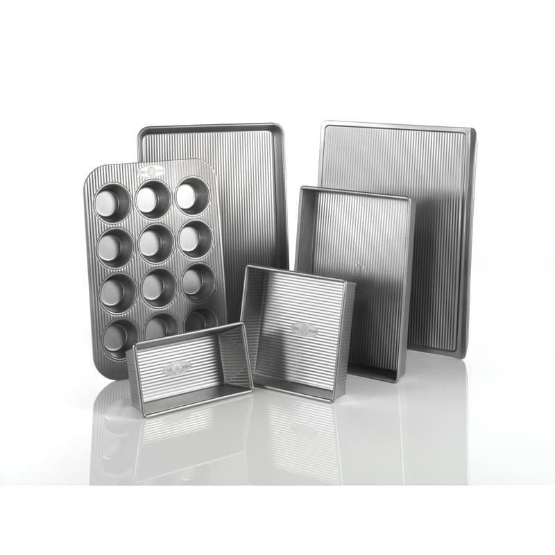USA Pan 14 in. W X 19 in. L Bake Set Silver 6 pk Sansujyuku sansujyuku.com