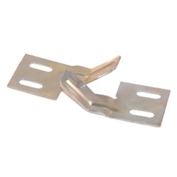 Barton Kramer 1-3/8 in. L Mill Silver Steel Door Aligner 2 pk