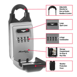 Master Lock 4-1/8 in. H X 2 in. W Steel Resettable Combination Padlock -  Ace Hardware