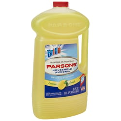 Brillo Parson's Lemon Fresh Scent Concentrated Ammonia Liquid 56 oz