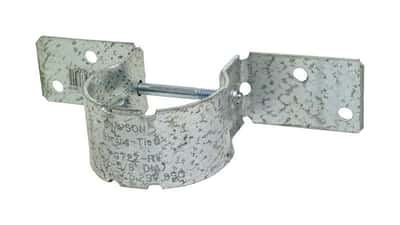Simpson Strong Tie Zmax 6 5 In H X 2 25 In W 12 Ga Galvanized Steel Pipe Grip Tie Ace Hardware