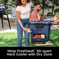 Ninja FrostVault Blue 30 qt Hard Cooler