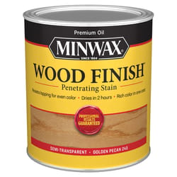 Minwax Wood Finish Semi-Transparent Golden Pecan Oil-Based Penetrating Wood Stain 1 qt