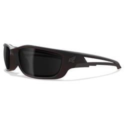 Edge Eyewear Kazbek XL Polarized Safety Glasses Smoke Lens Black Frame 1 pk