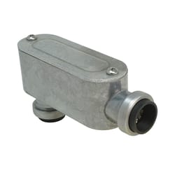 SimPush 1/2 in. D Aluminum Conduit Body For EMT 1 pk