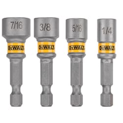 DeWalt Maxfit 2 in. L Steel Nut Driver Set 4 pc