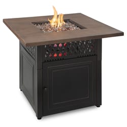 Endless Summer Donovan 38 in. W Steel Transitional Square Propane Fire Pit