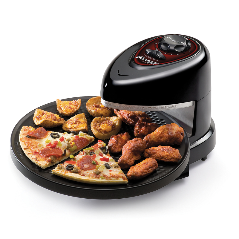 Photos - Mini Oven Presto Semi-Gloss Black Electric Pizza Oven 03430 