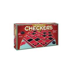 Pressman Family Classics Checkers Board Game Multicolored