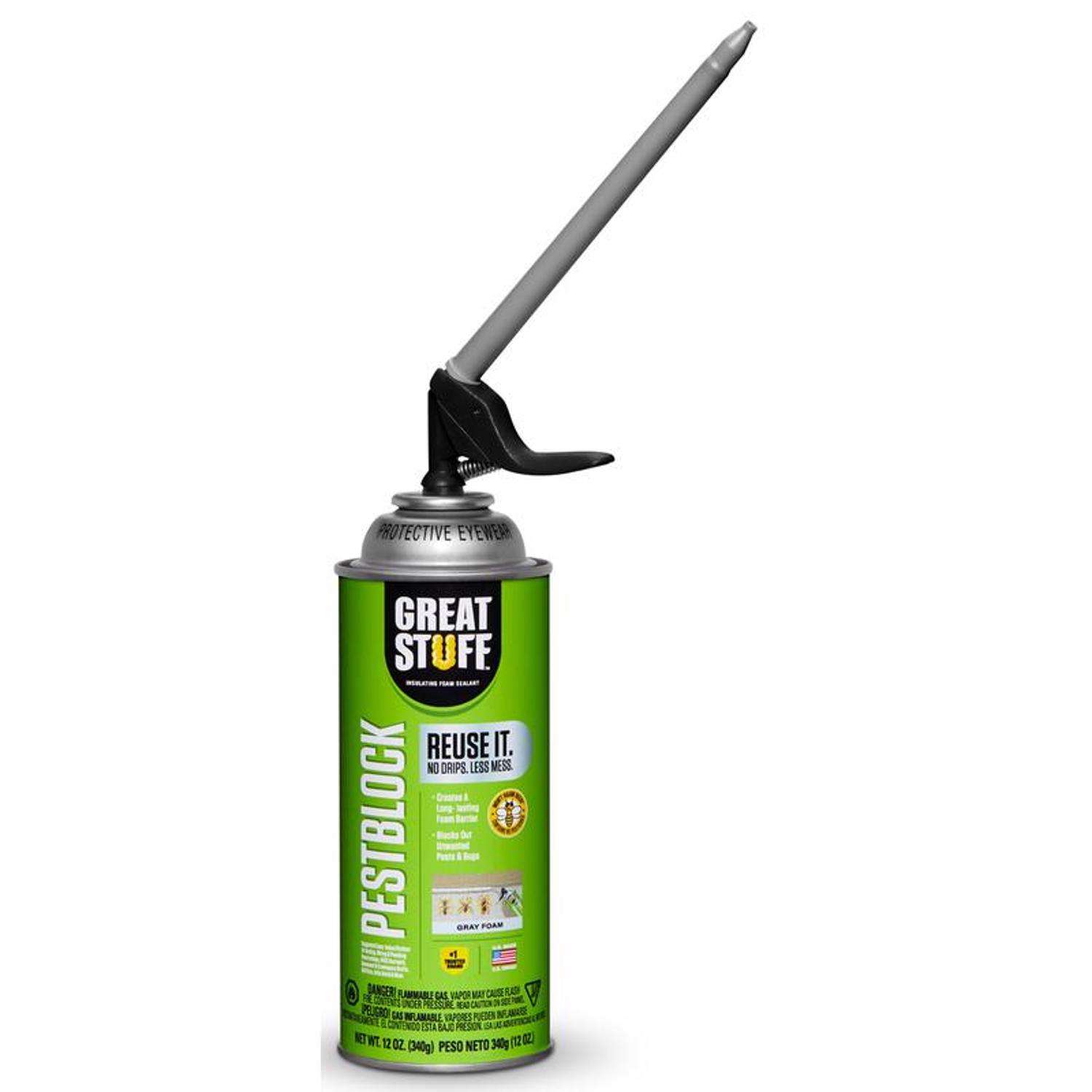 Great Stuff Smart Dispenser Gray Polyurethane Insulating Foam Sealant 12 oz  - Ace Hardware