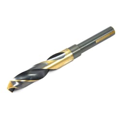 Forney Command Pro 23/32 in. High Speed Steel Silver and Deming Drill Bit 3-Flat Shank 1 pc