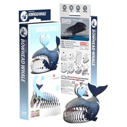Safari Ltd. Eugy Bowhead Whale 3D Puzzle Blue/White
