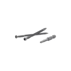 FastenMaster TrapEase No. 20 X 2-1/2 in. L Rope Swing Torx Ttap Star Head Composite Deck Screws 350