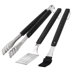 Napoleon Stainless Steel Black/Silver Grill Tool Set 1 pk