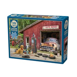 Cobble Hill Auto Repair Jigsaw Puzzle Multicolored 500 pc