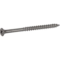Fas-N-Tite No. 10 X 2.5 in. L Phillips Exterior Wood Screw 25 lb