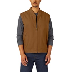 Dickies High Pile Fleece Lined Safety Vest Brown L