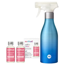 Method Pink Grapefruit Scent Concentrated All Purpose Cleaner Starter Kit Liquid 1 oz