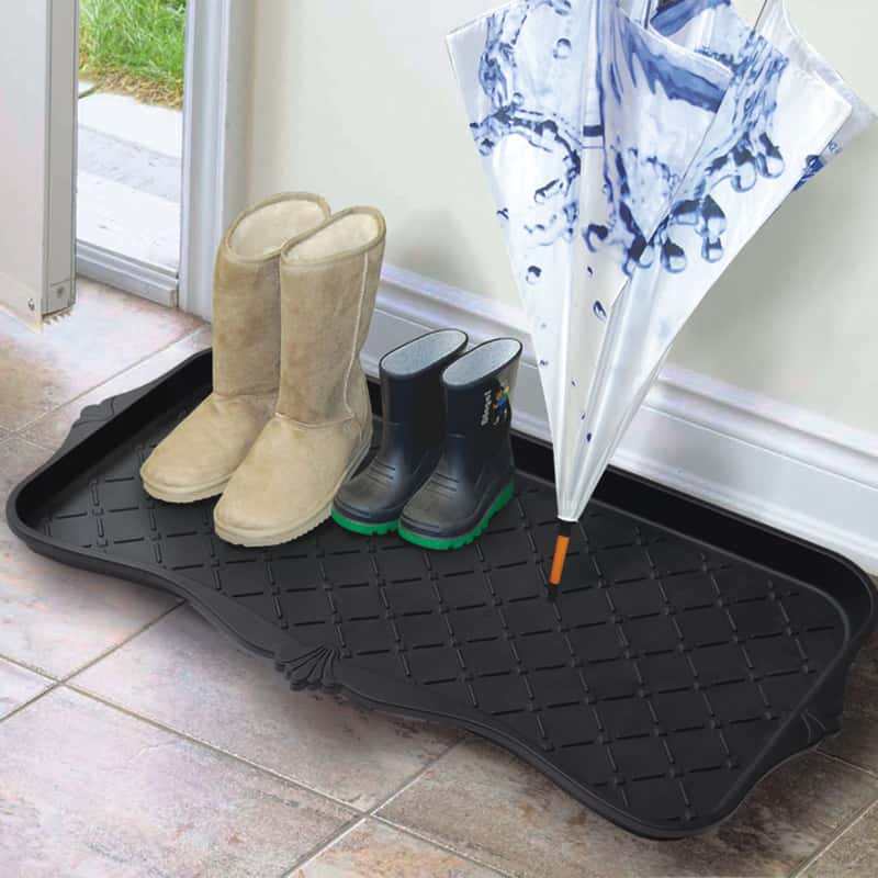 Boot Tray with Interior Grate