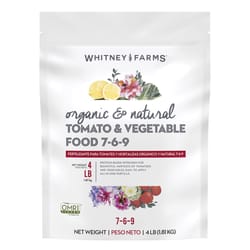 Whitney Farms Organic Granules Plant Food 4 lb