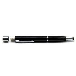 Mad Man Charging Pen and Stylus Alloy/Silicone 1 pk