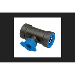 Orbit Blu-Lock 3/4 in. Push X 1/2 in. D Push Tee Connector