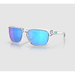 Oakley Sylas (60) Unisex Polished Clear Blue Lens Sunglasses