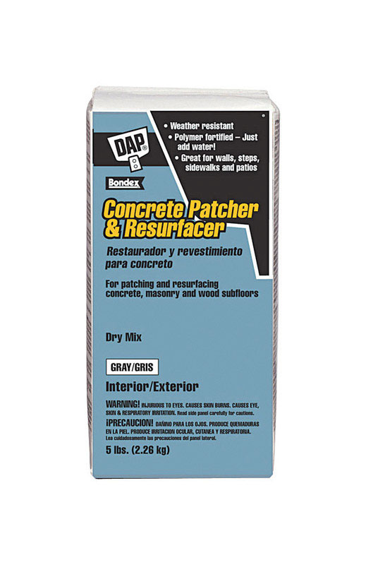 Photos - Other for repair DAP Dry Mix Concrete Resurfacer 5 lb Gray 7079810466