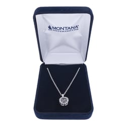 Montana Silversmiths Women's Dancing Halo Silver Necklace Water Resistant