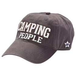 Pavilion We People Camping People Baseball Cap Dark Gray One Size Fits All