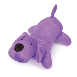 Zanies Purple Plush Lil' Yelpers Squeaky Dog Toy Small