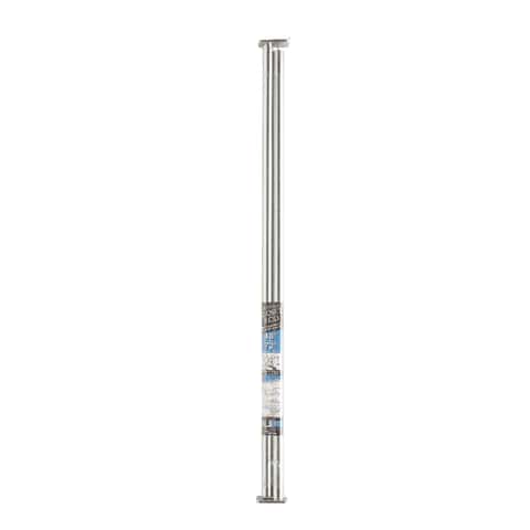 John Sterling Pro 48 in. L X 1 in. D Adjustable Platinum Steel Closet Rod John Sterling Pro 48 in. L X 1 in. D Adjustable Platinum Steel Closet Rod