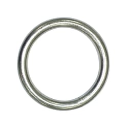 Baron Large Nickel Plated Silver Steel Ring 1 pk