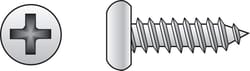 HILLMAN No. 6 Ga. X 1-1/2 in. L Phillips Pan Head Sheet Metal Screws 100 pk