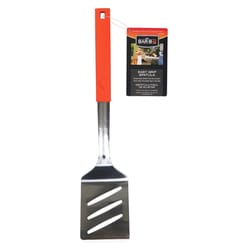 Mr. Bar-B-Q Stainless Steel Orange/Silver Grill Spatula 1 pk