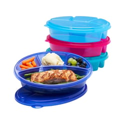Bentgo Easy Lunch Boxes 4 compartments Jewel Brights Lunch Box 4 pk