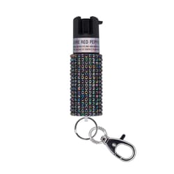 Sabre Black Rhinestone Plastic Pepper Spray