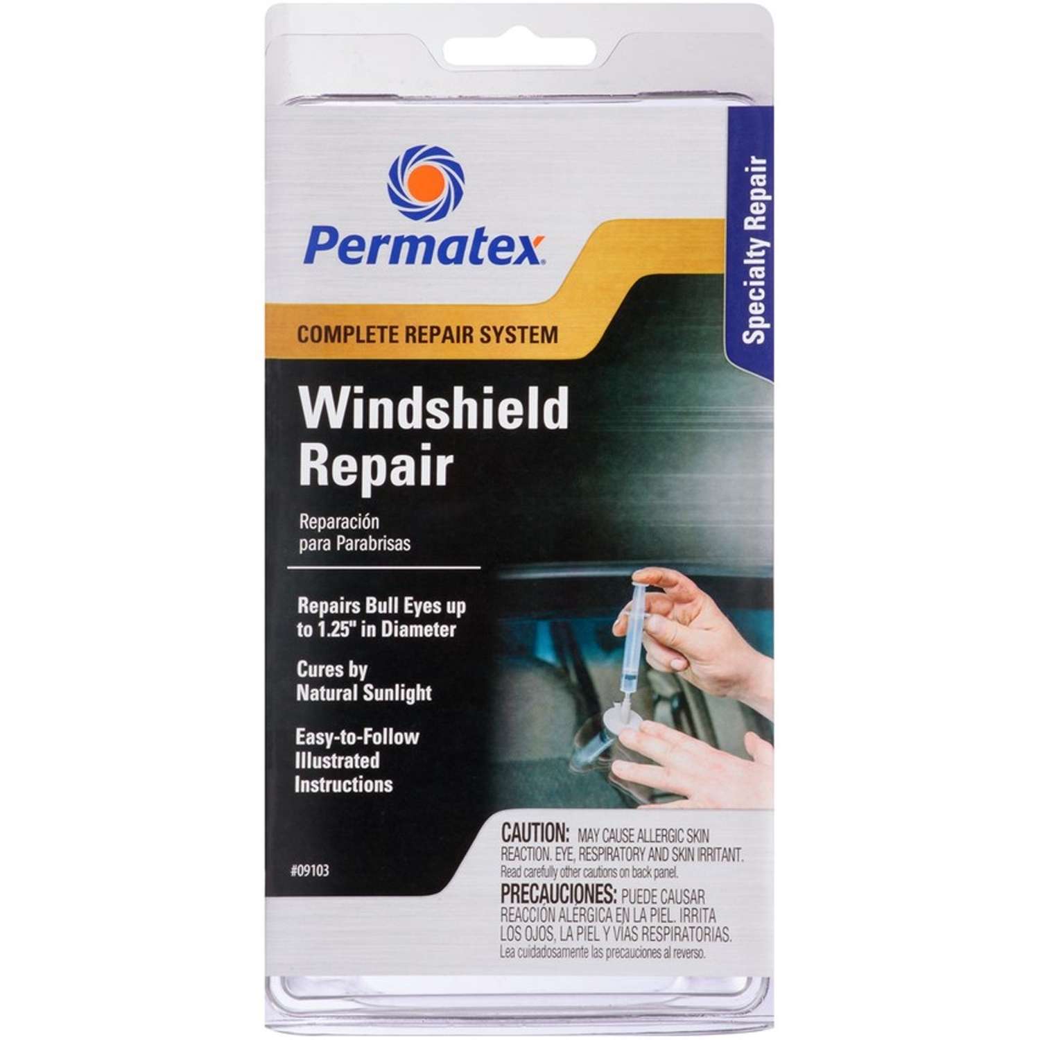 Permatex Windshield Repair Kit 0 73 Oz Ace Hardware