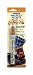 Rust-Oleum American Accents Metallic Gold Leafing Pen Exterior and Interior 0.33 oz