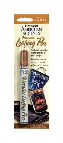 Rose Gold Metallic LEAFING PEN Oil BASED Paint Leaf Gold Leaf