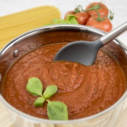 Tovolo Blue Silicone/Stainless Steel Mixing Spoon