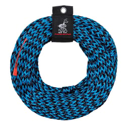 Airhead 1/2 in. D X 720 in. L Black/Blue Nylon Tow Rope