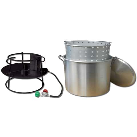 Expert Grill 60 Quart Boiling Pot Kit with Burner