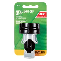 Ace Zinc Threaded Male Hose Shut-off Valve